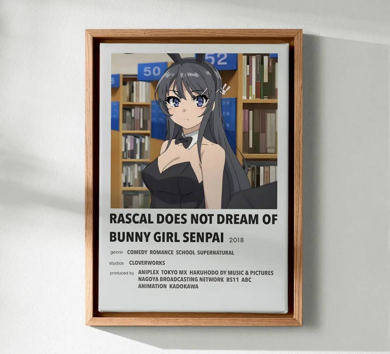 RASCAL DOES NOT DREAM OF BUNNY GIRL SENPAI 2018 tela da Totoya