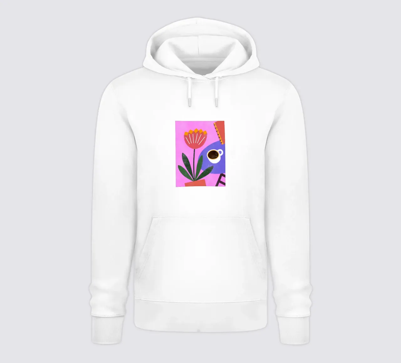 Retro Pop Flowers hoodie by THE LATEST SHOP