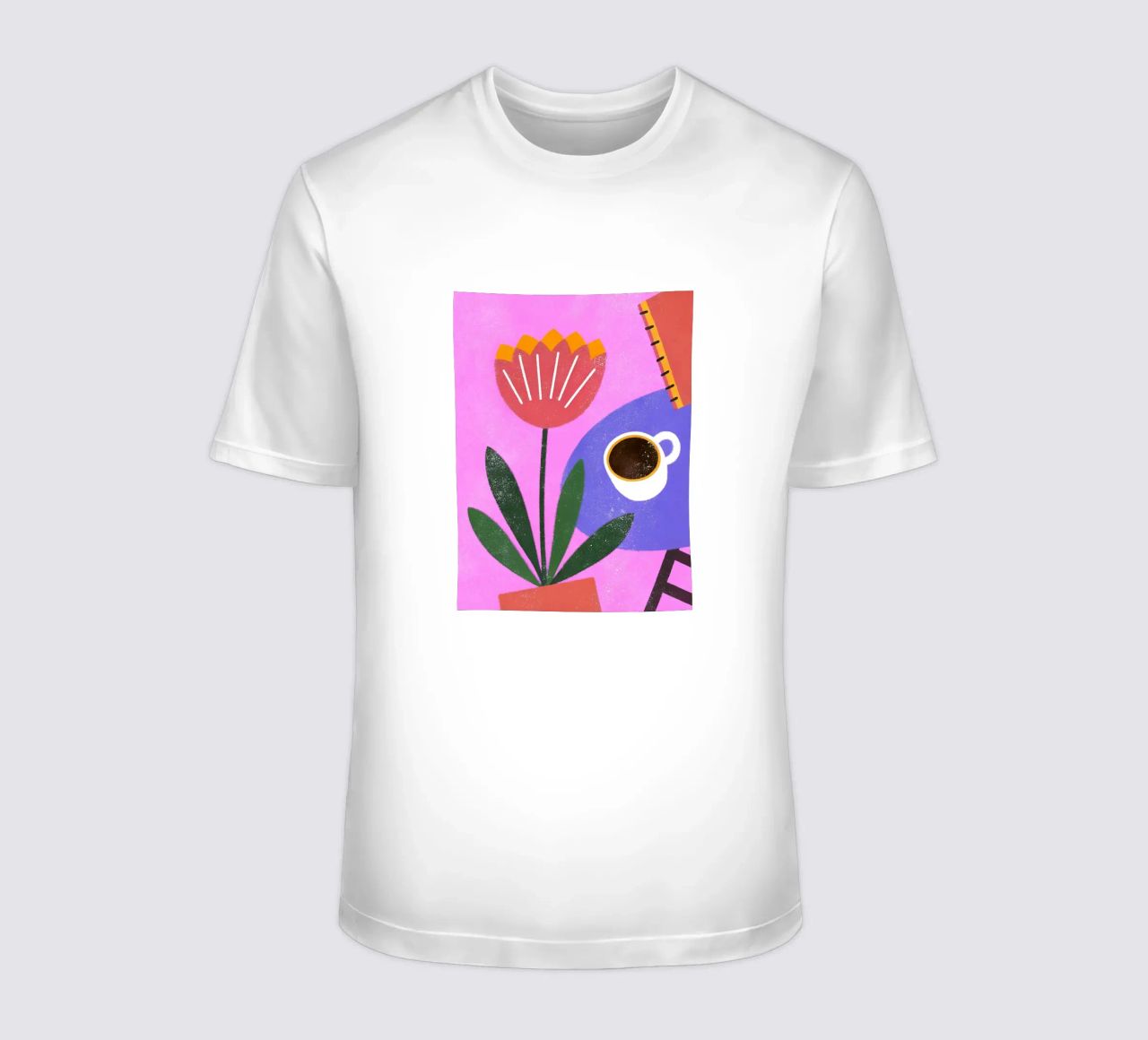 Fiori retrò pop t-shirt da THE LATEST SHOP