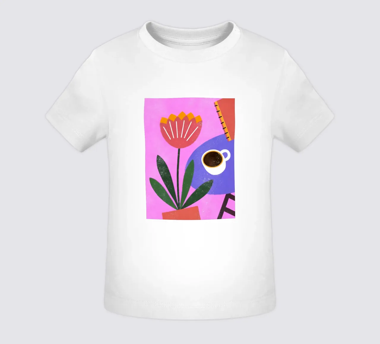 Fiori retrò pop maglietta neonato da THE LATEST SHOP