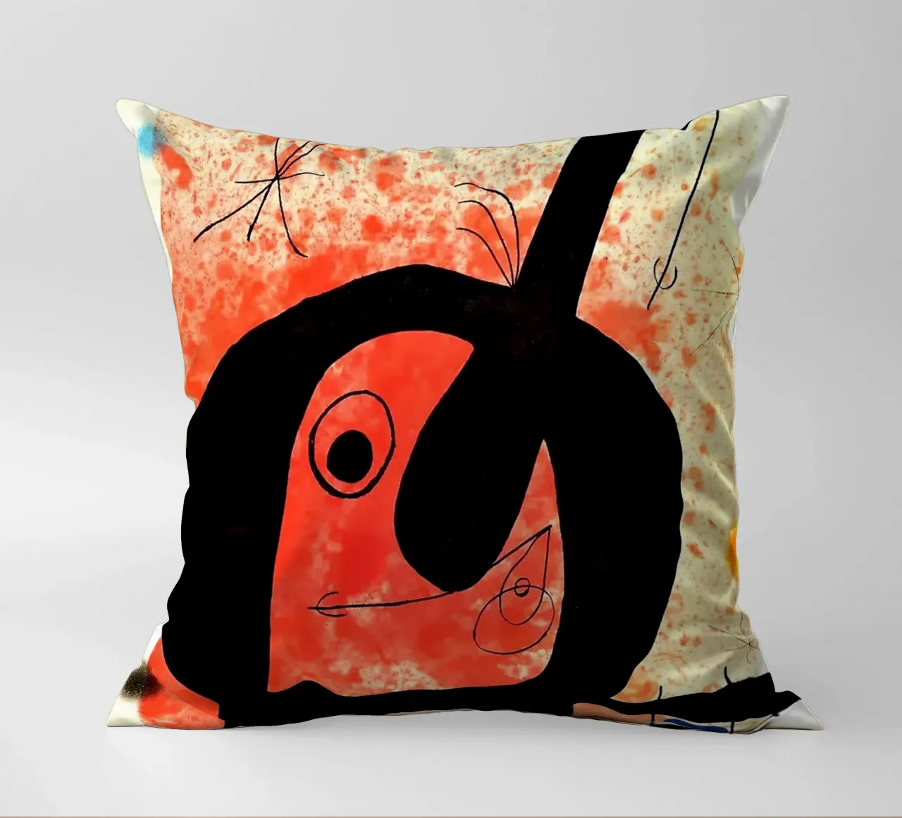The Powerful Thinker 1969 decorative cushion by Ettyhmoz
