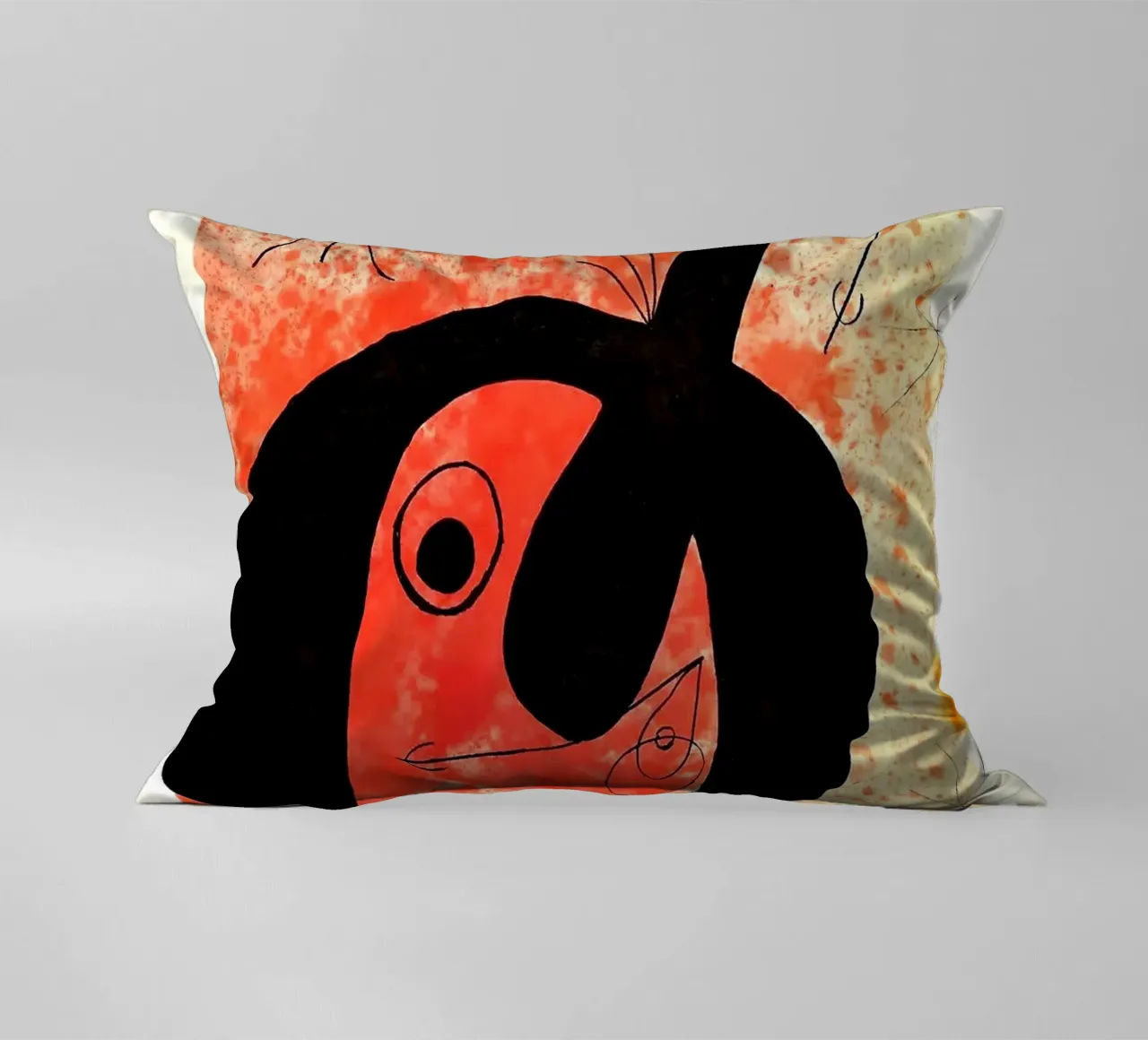The Powerful Thinker 1969 decorative cushion by Ettyhmoz