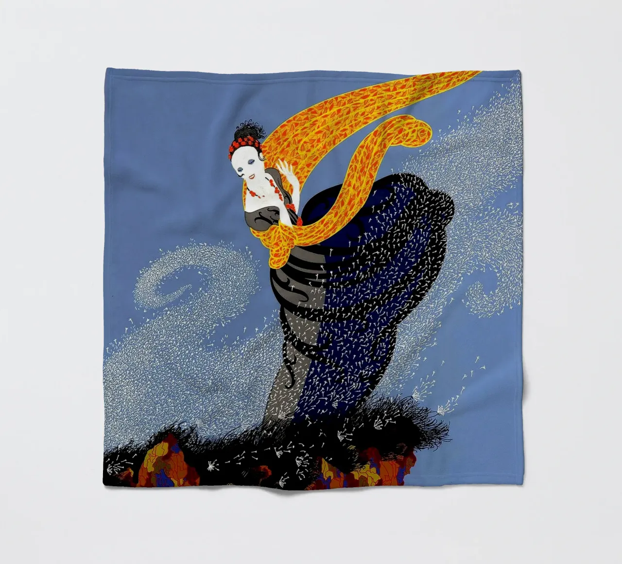 Circa 1982 coperta in pile da Ettyhmoz