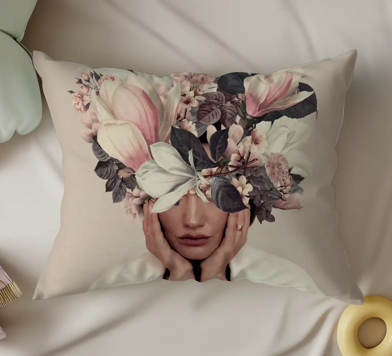 Springs Ahead decorative cushion by Frank Moth