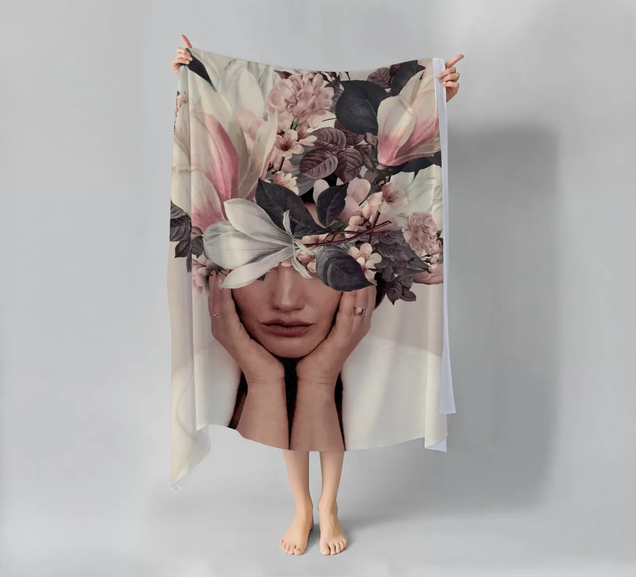 Springs Ahead beach towel by Frank Moth