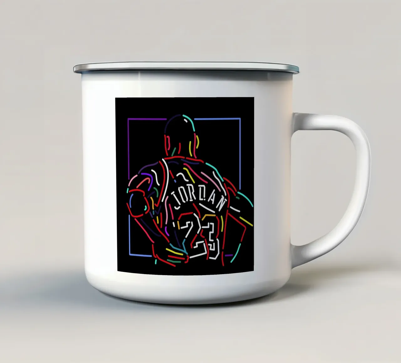 Jordan tazza in smalto da Van Orton Design
