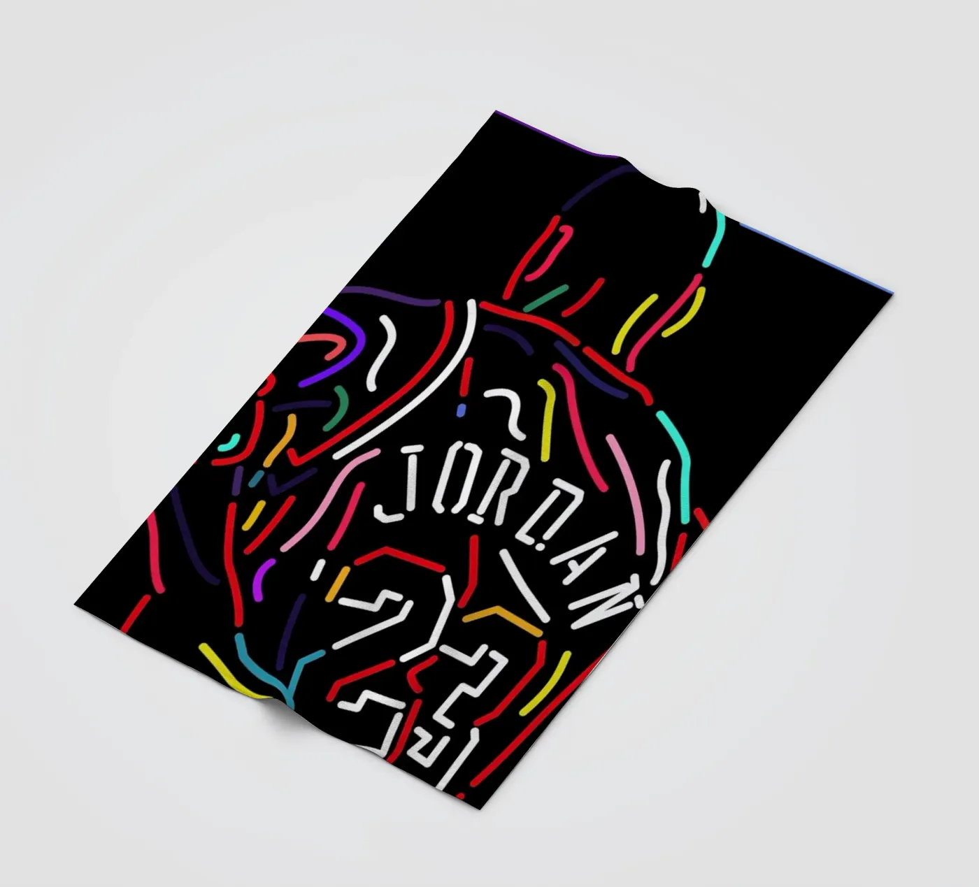 Jordan fleece blanket by Van Orton Design