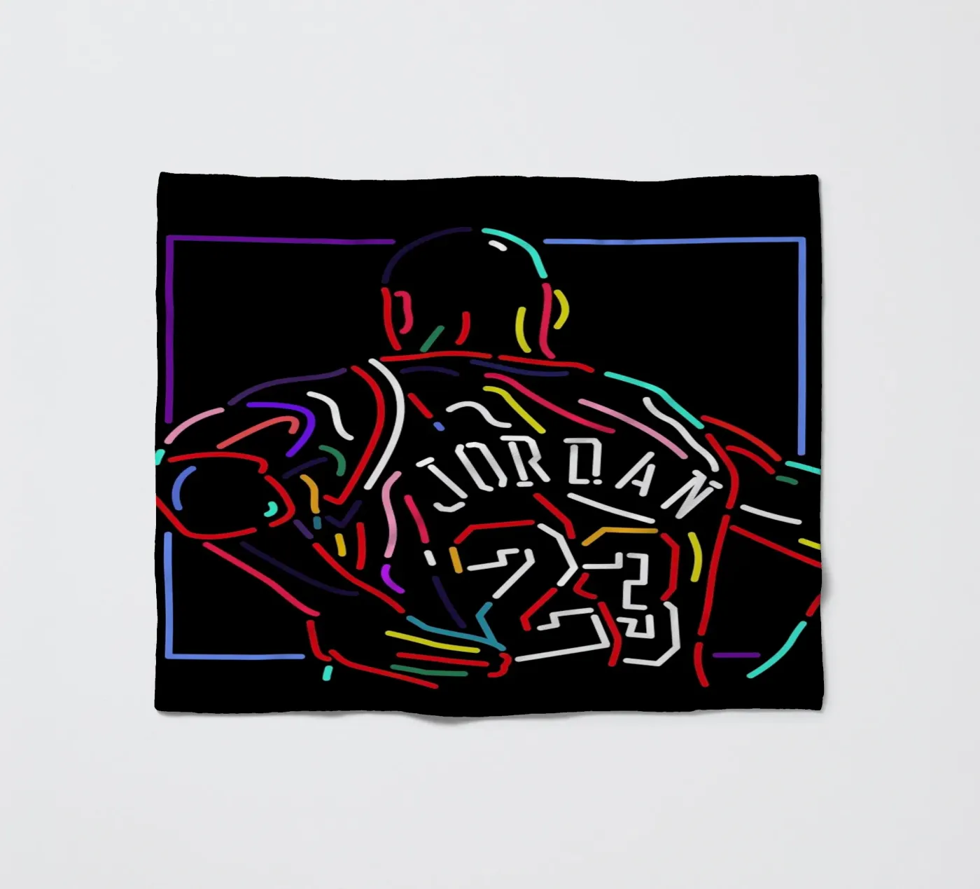 Jordan fleece blanket by Van Orton Design
