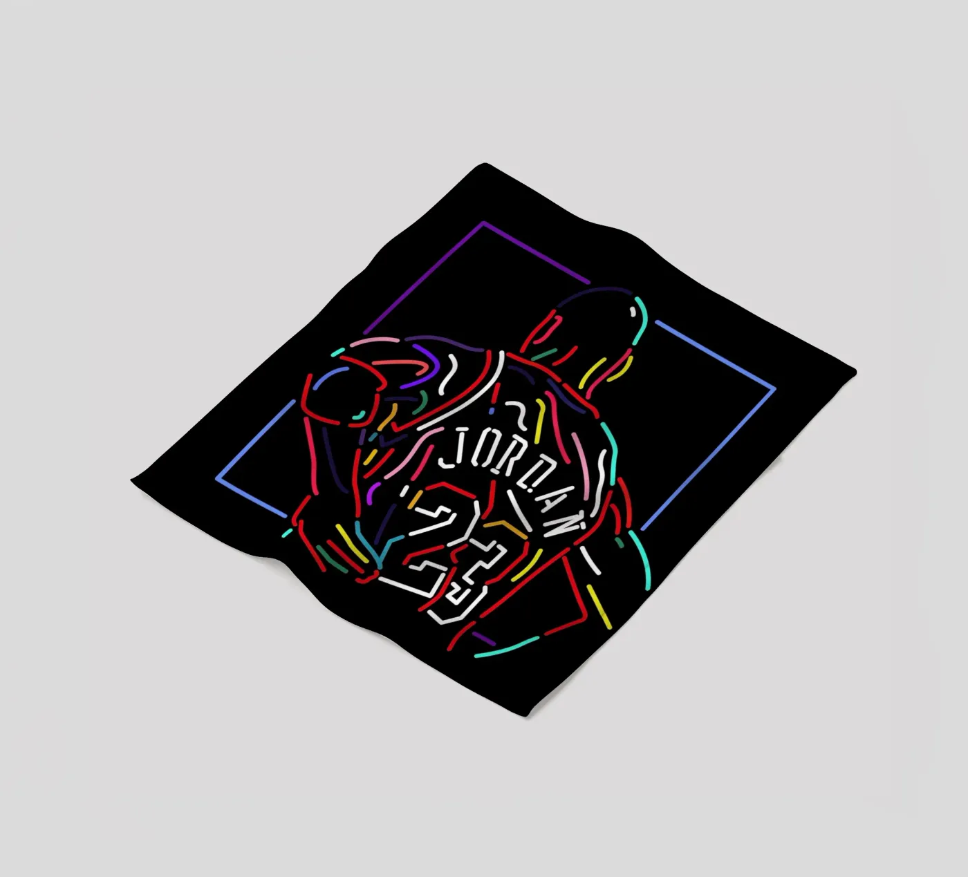 Jordan fleece blanket by Van Orton Design