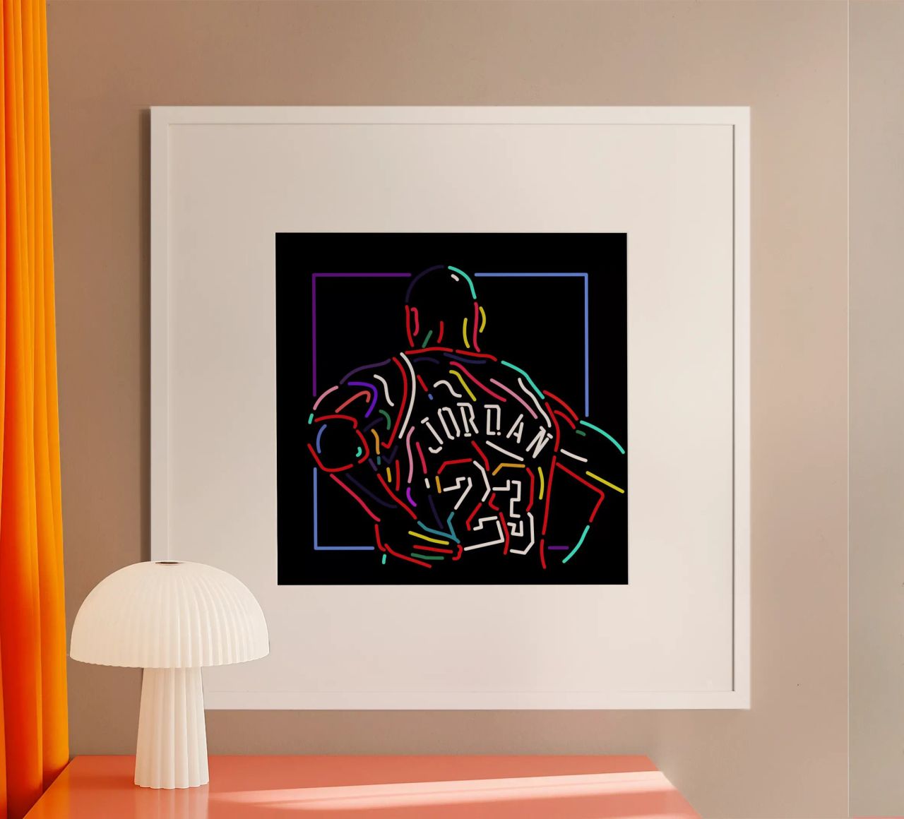 Jordan poster by Van Orton Design