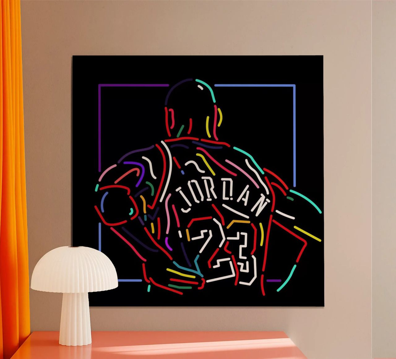 Jordan poster by Van Orton Design
