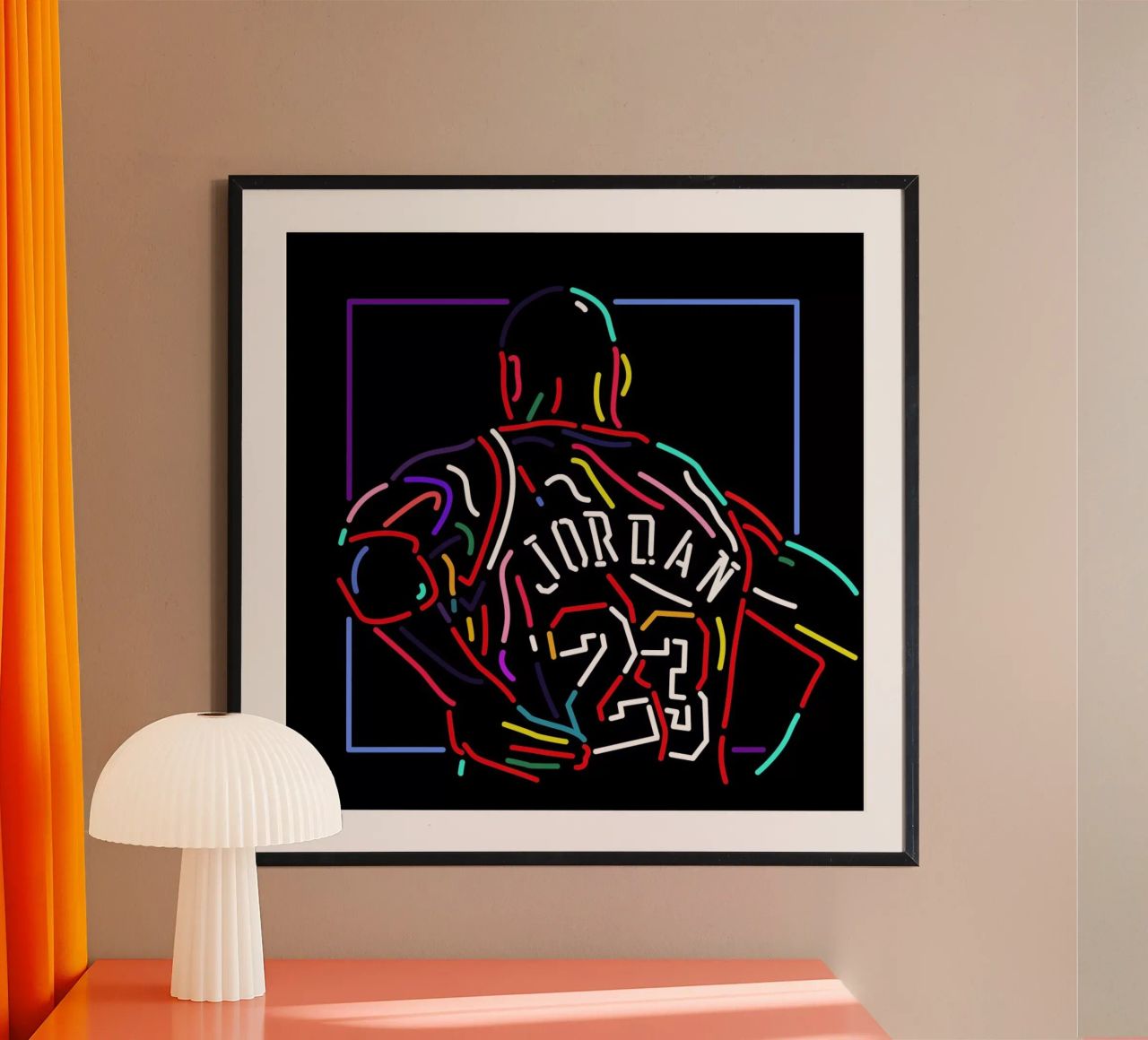 Jordan poster by Van Orton Design