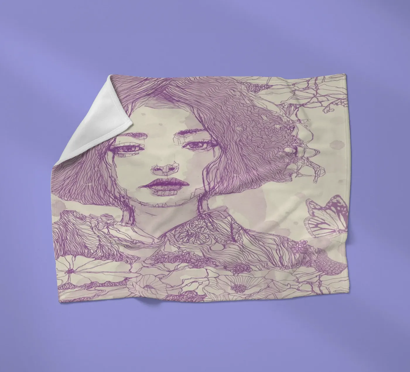 butter2 Fleecedecke von Giulio Iurissevich