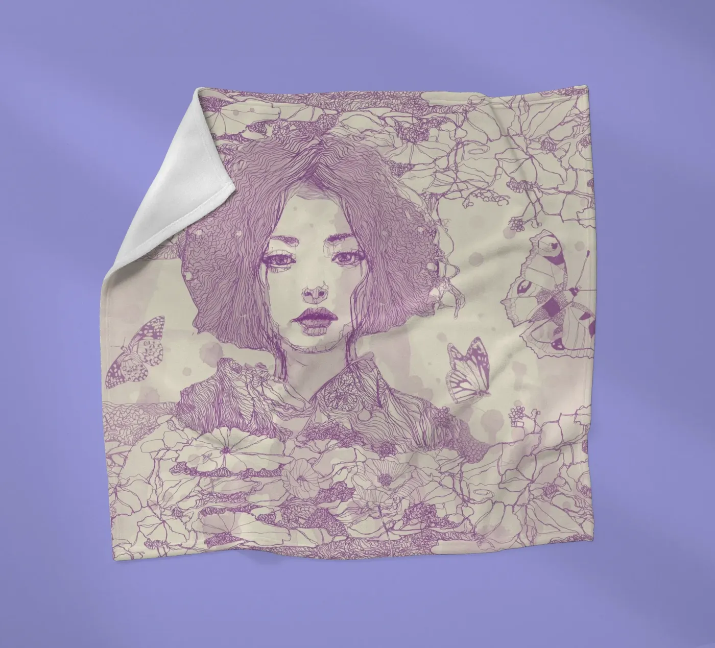 butter2 Fleecedecke von Giulio Iurissevich