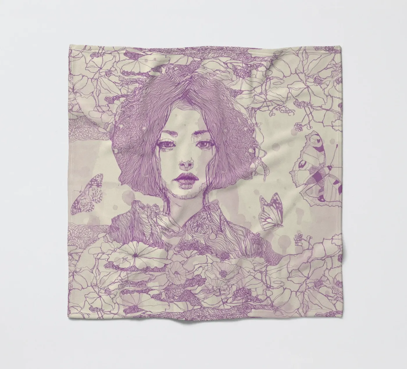 butter2 Fleecedecke von Giulio Iurissevich