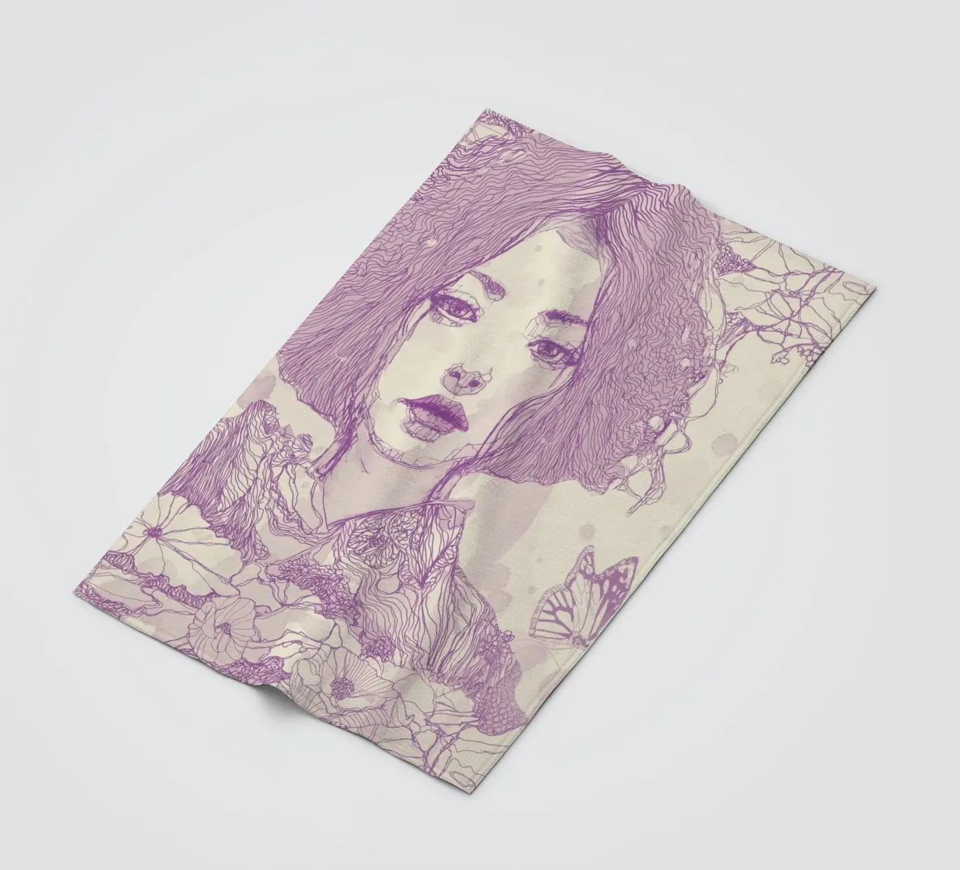 butter2 Fleecedecke von Giulio Iurissevich