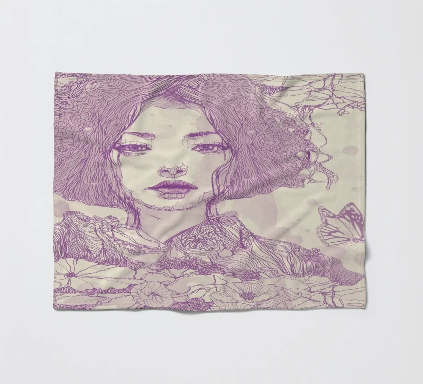 butter2 Fleecedecke von Giulio Iurissevich