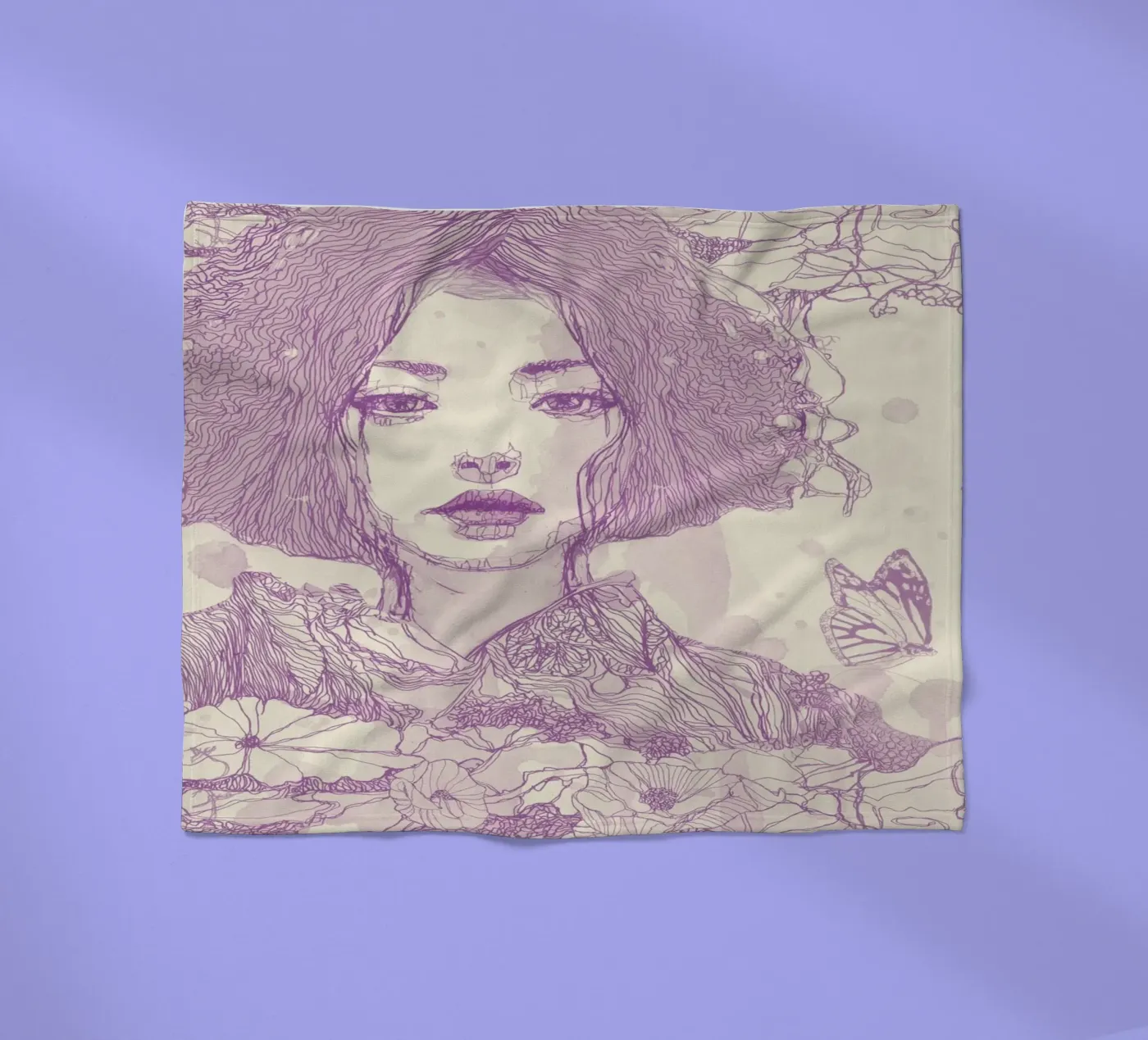 butter2 Fleecedecke von Giulio Iurissevich