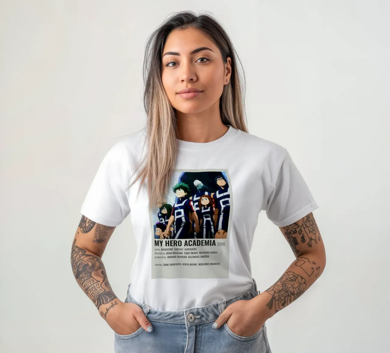 MY HERO ACADEMIA 2016 t-shirt da Totoya