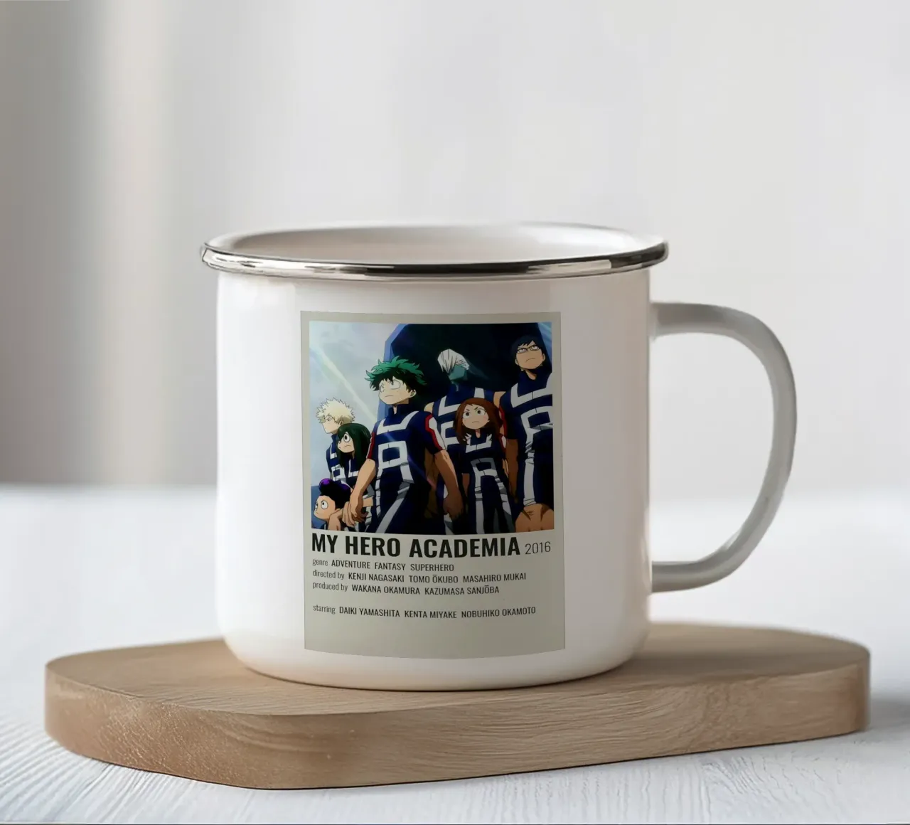 MY HERO ACADEMIA 2016 tazza in smalto da Totoya