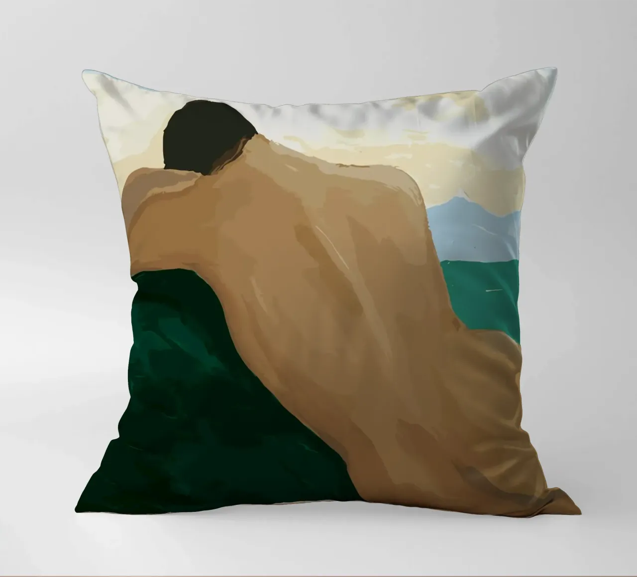 Hanna Peterson - In riva al mare cuscino da Davidprint