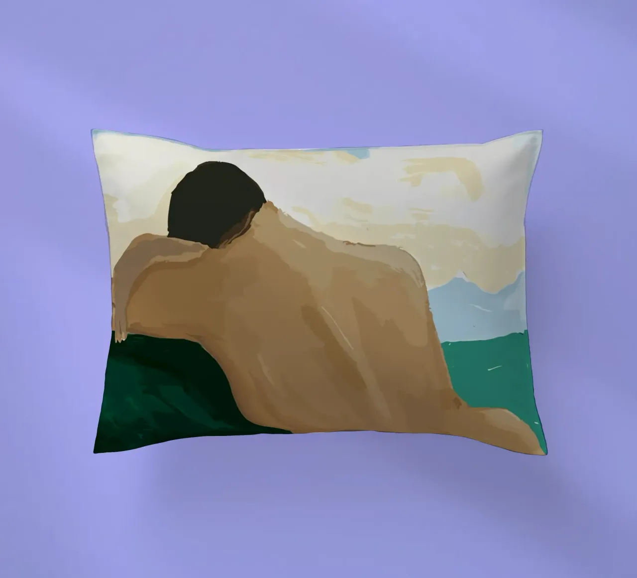 Hanna Peterson - In riva al mare cuscino da Davidprint