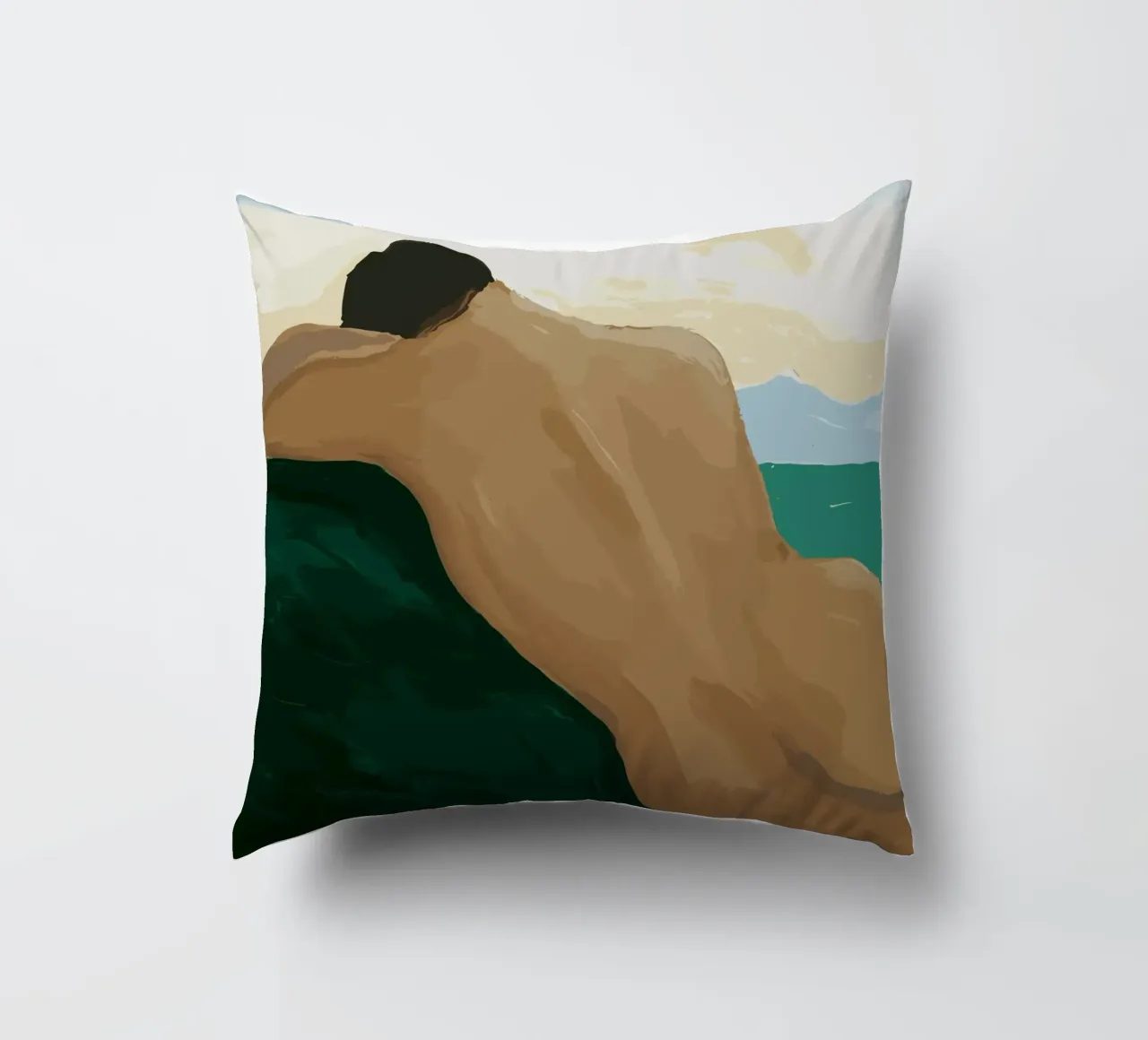 Hanna Peterson - In riva al mare cuscino da Davidprint