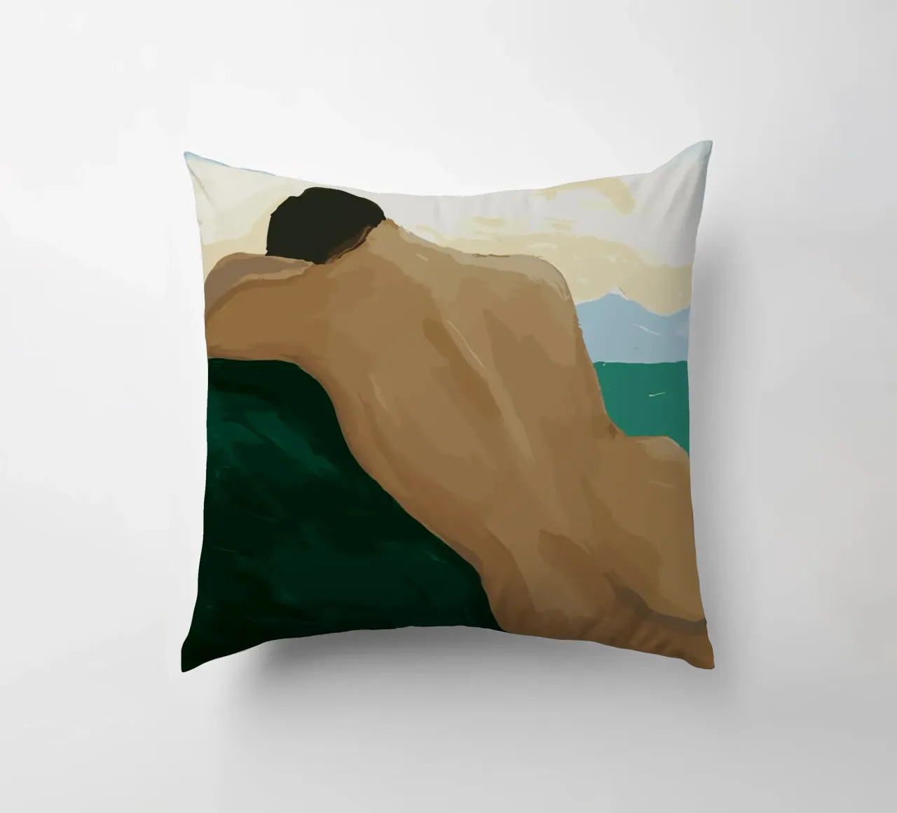 Hanna Peterson - In riva al mare cuscino da Davidprint