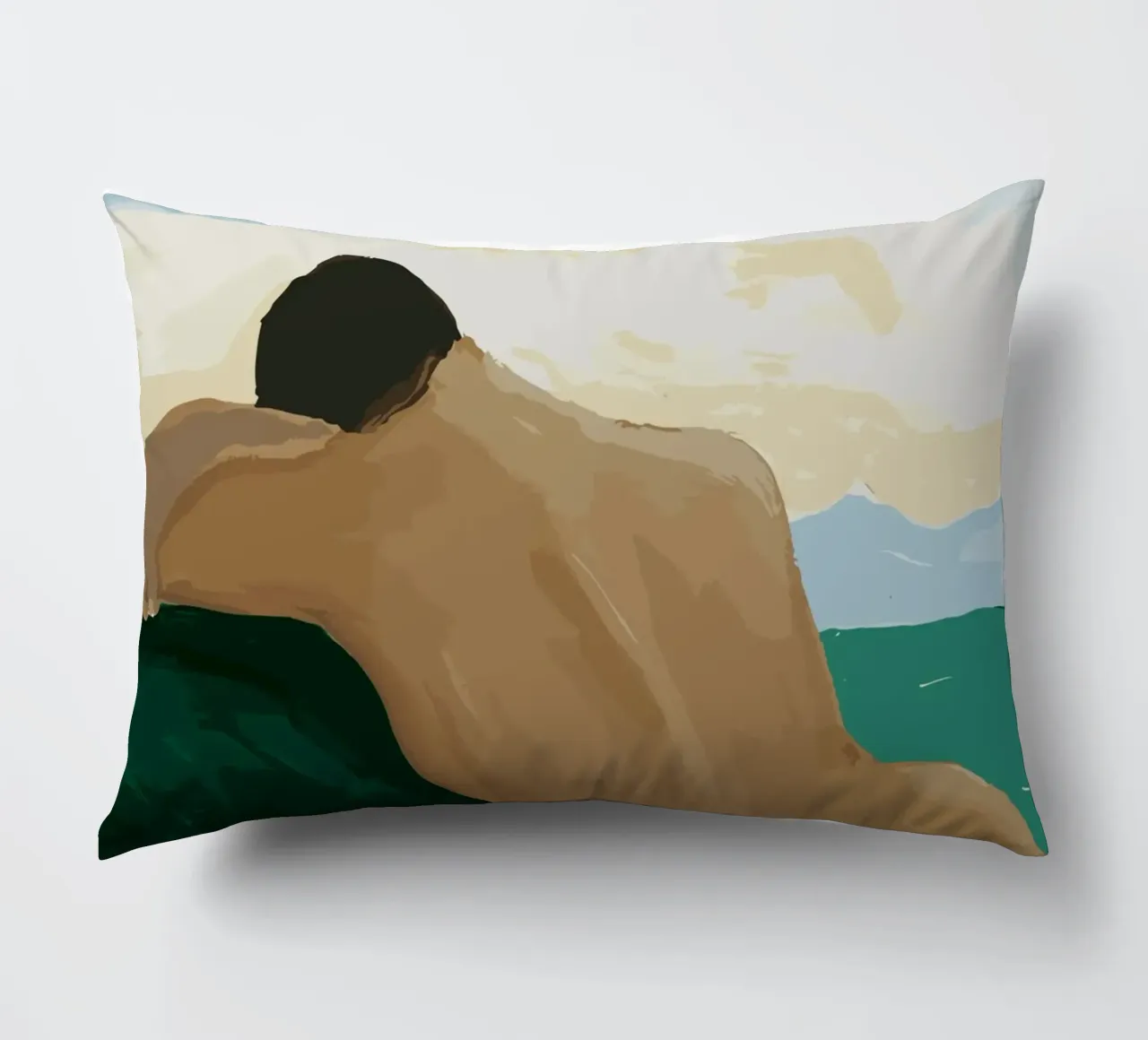 Hanna Peterson - In riva al mare cuscino da Davidprint