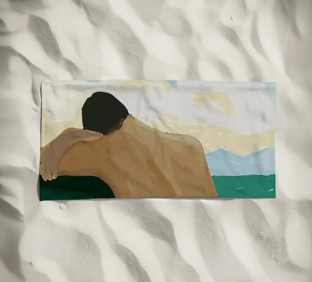 Hanna Peterson - In riva al mare telo mare da Davidprint