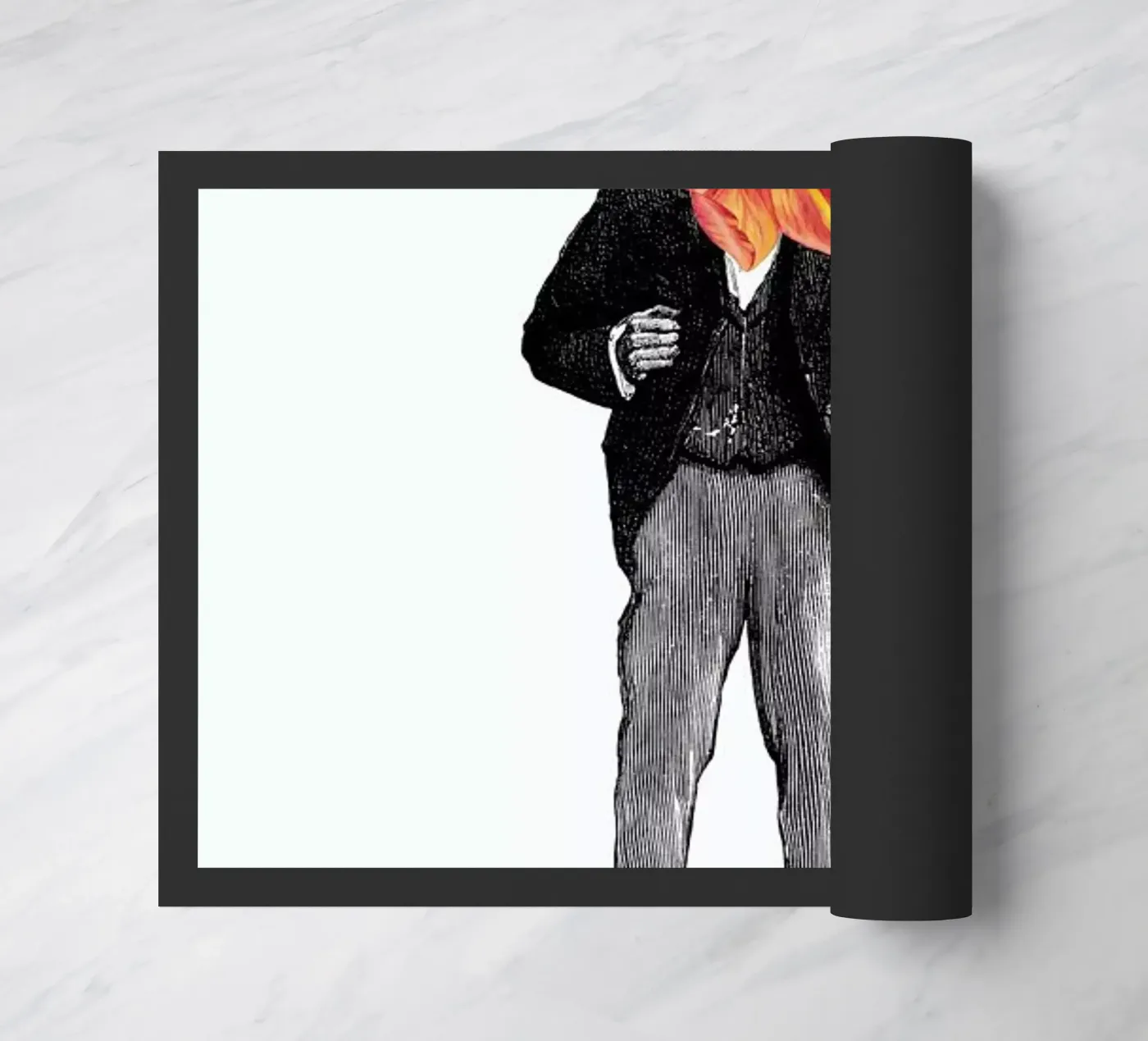 Headache Fußmatte von The Gently Unfurling Sneak