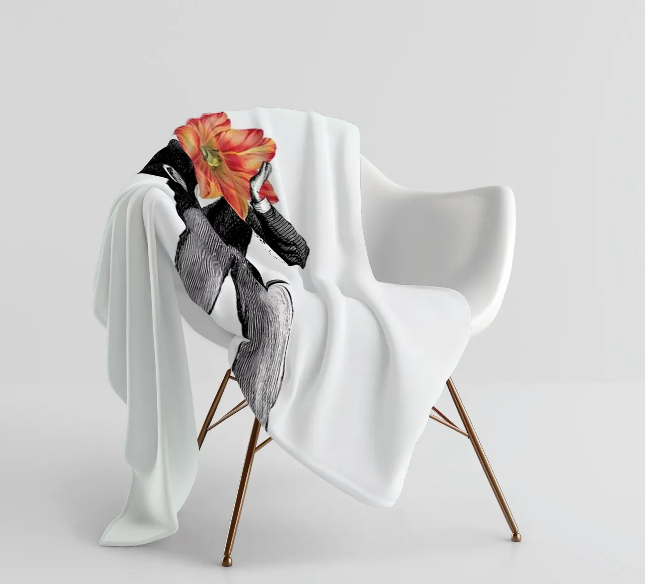 Headache coperta in pile da The Gently Unfurling Sneak