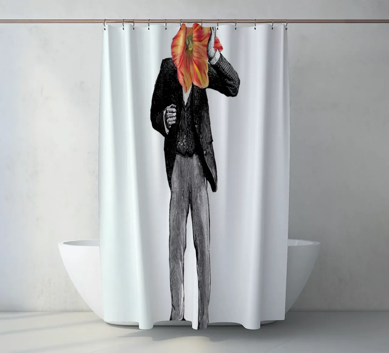 Headache rideau de douche de The Gently Unfurling Sneak