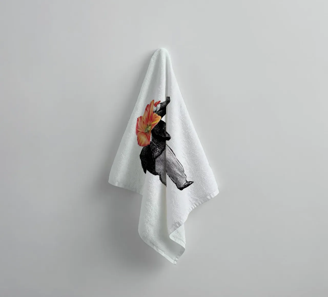 Headache asciugamano da bagno da The Gently Unfurling Sneak