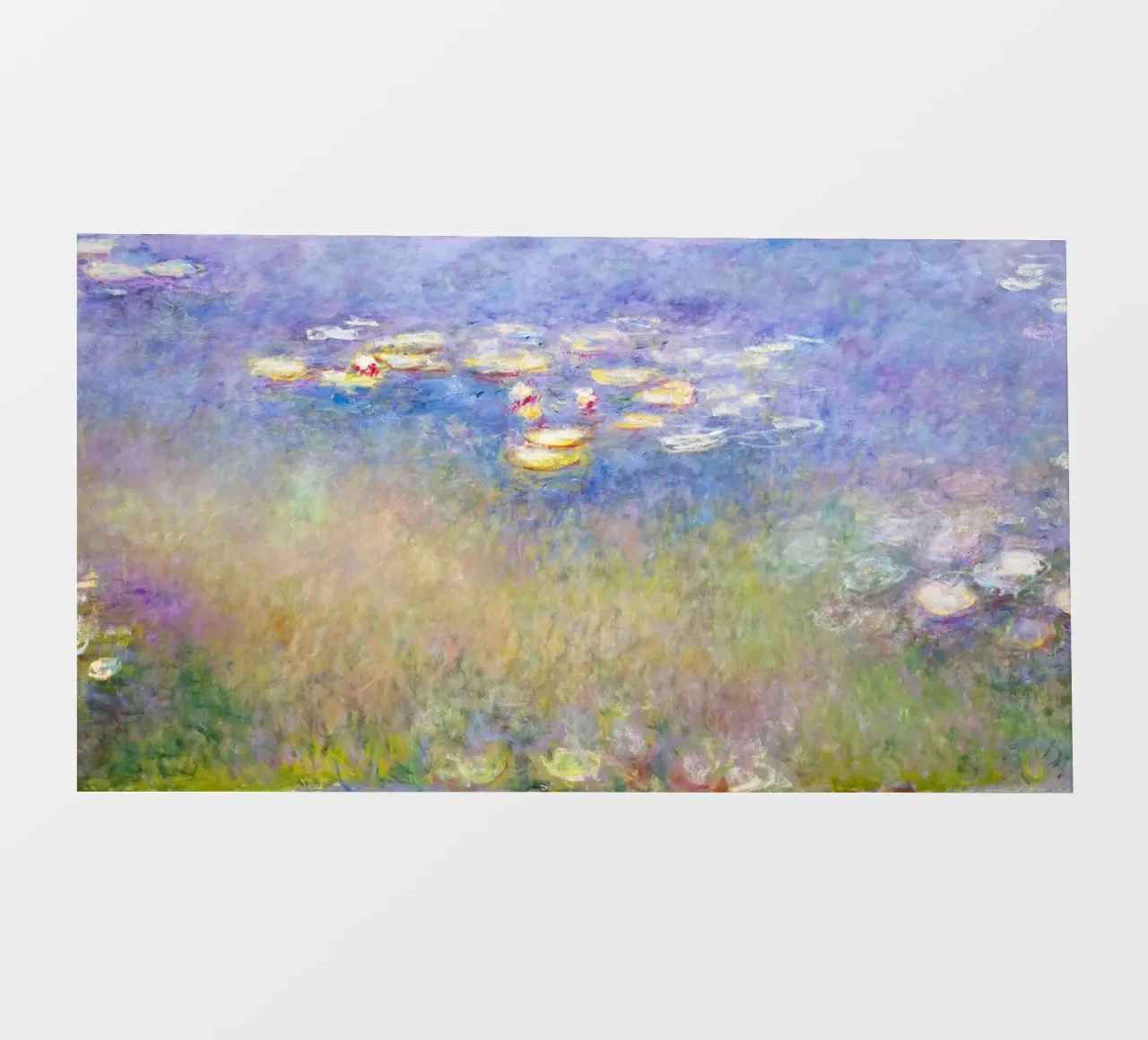 Le ninfee di Claude Monet (1915-1916) pellicola backlit da Monet Art Prints