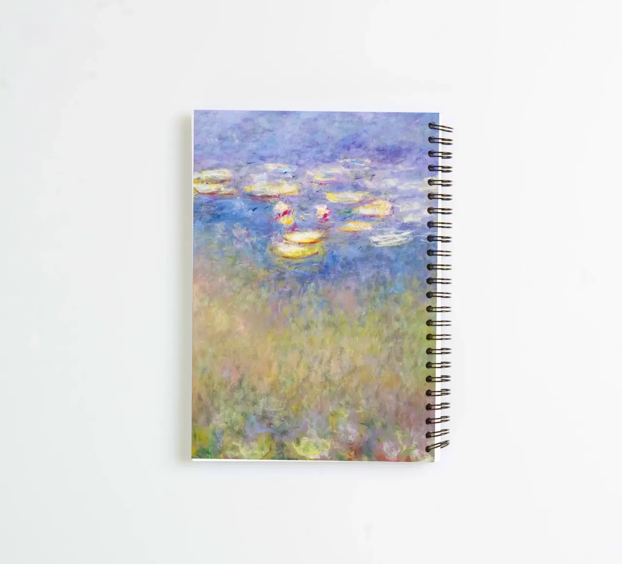 Claude Monet’s Water Lilies (1915–1916) spiral notebook by Monet Art Prints