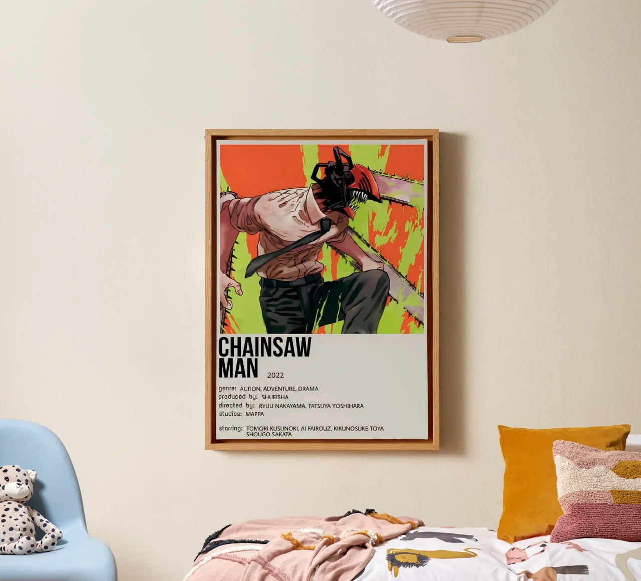 CHAINSAW MAN  2022 canvas by Totoya