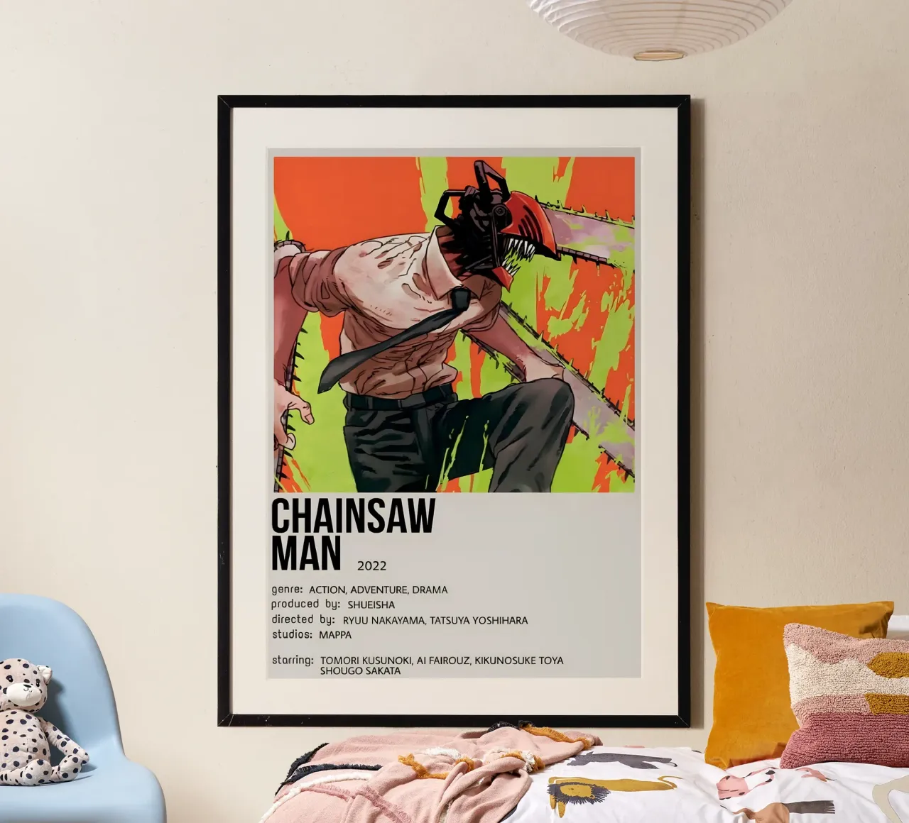 CHAINSAW MAN  2022 carta hahnemühle da Totoya