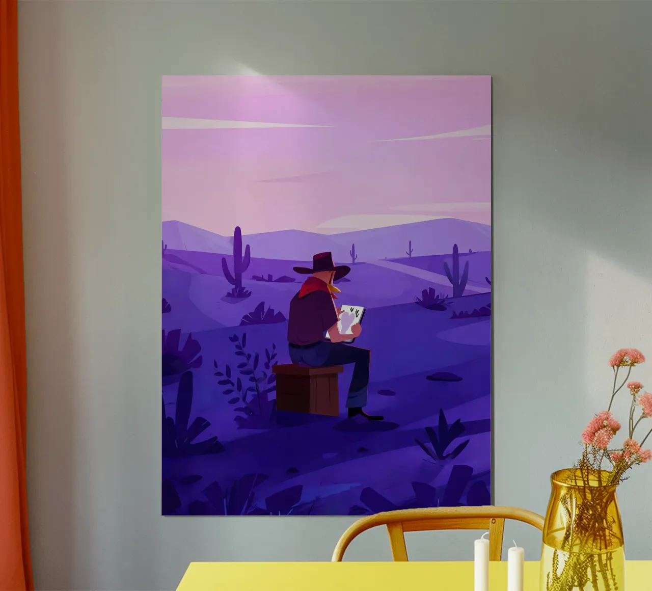 Lost In Desert Lofi Art poster da LoFi Gallery