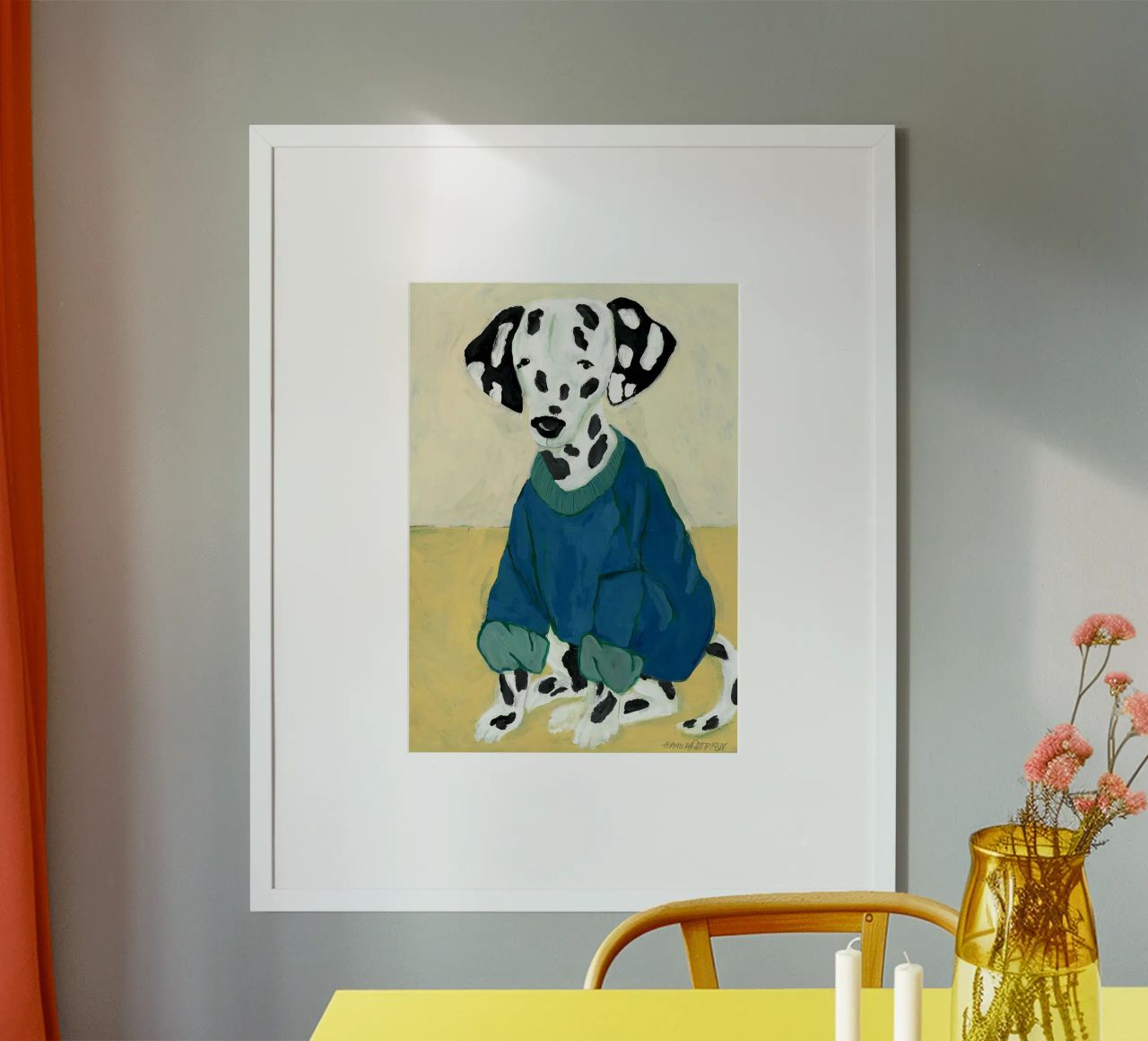 Hanna Peterson Hunde Poster von Davidprint