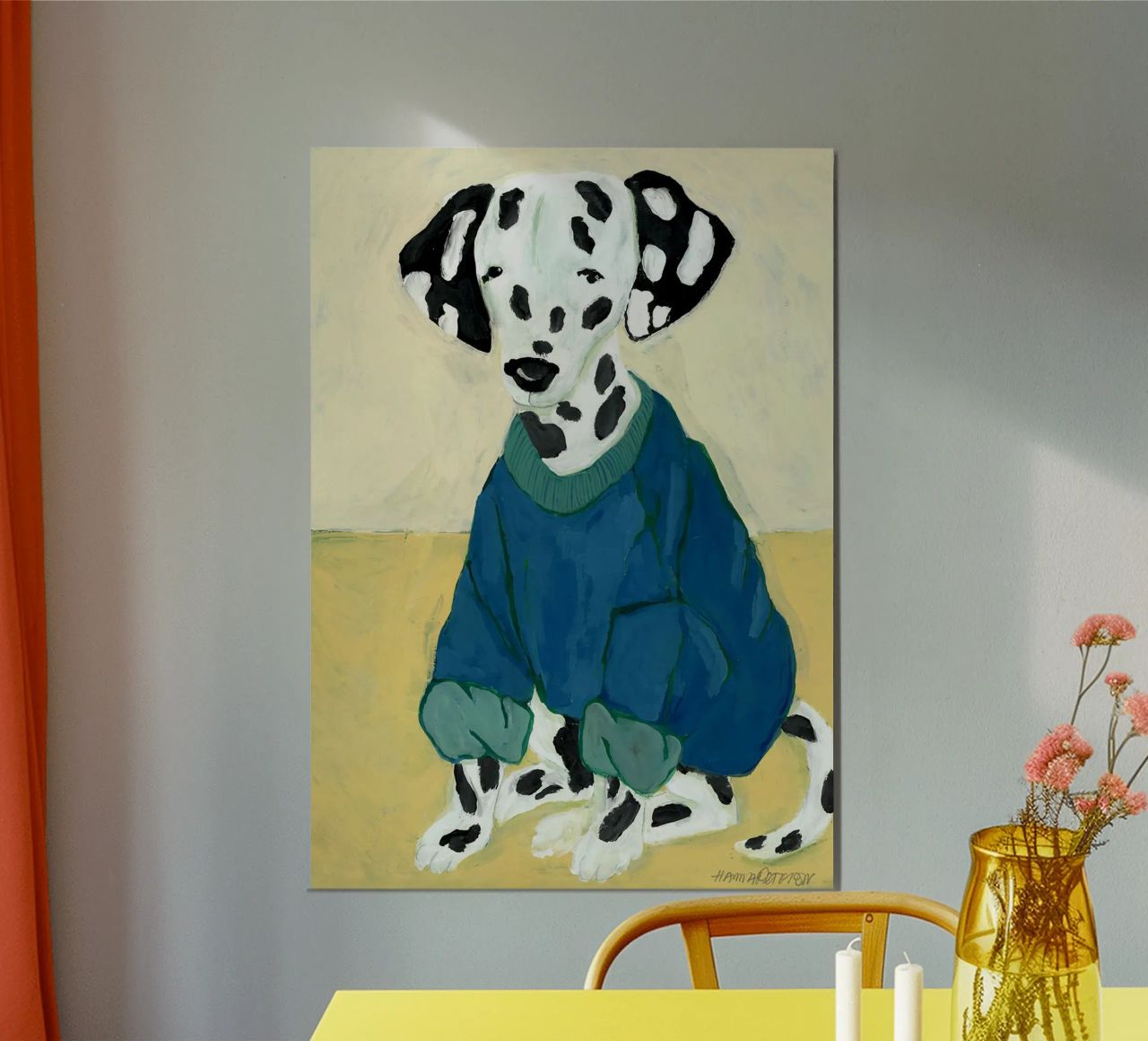 Hanna Peterson Hunde Poster von Davidprint
