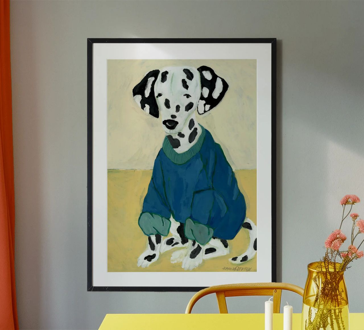 Hanna Peterson Hunde Poster von Davidprint