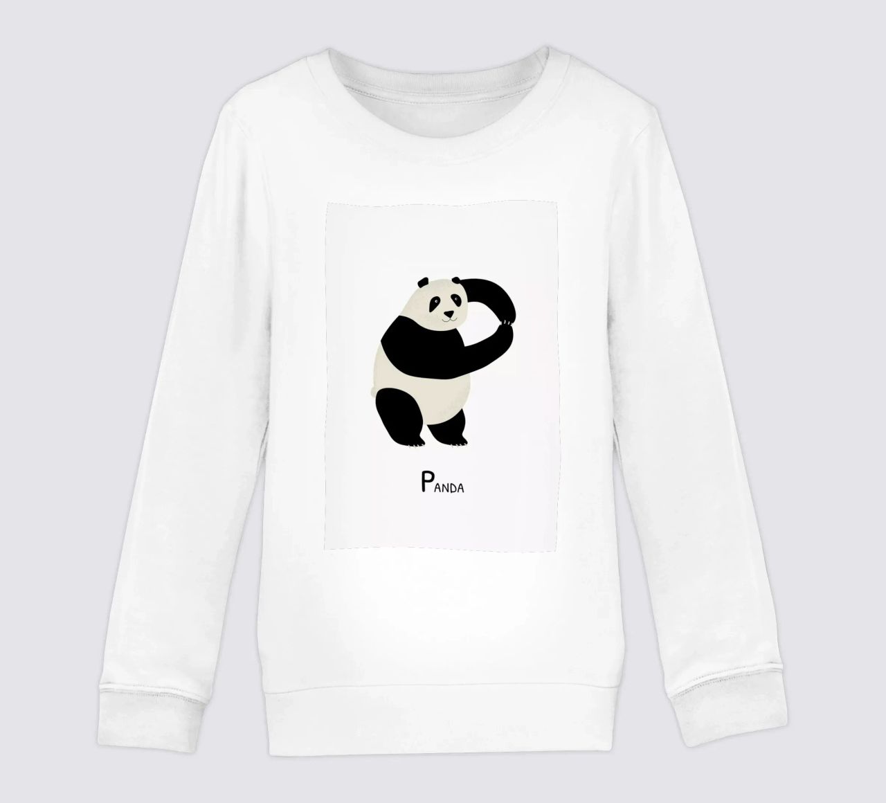 P for Panda felpa bambino da Little Flourishes