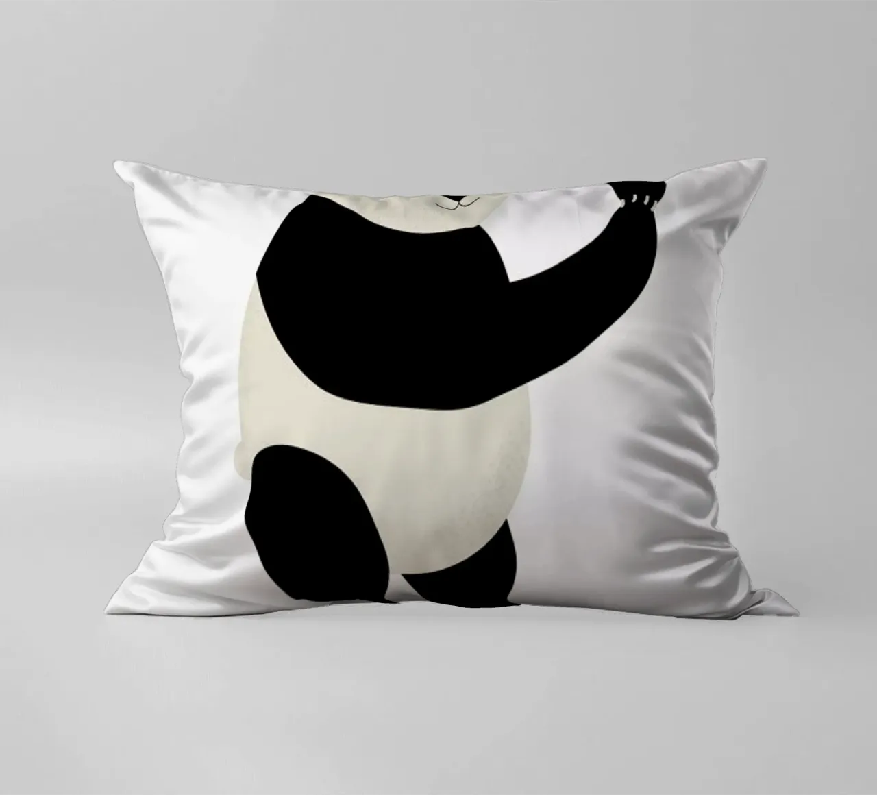 P for Panda cuscino da Little Flourishes