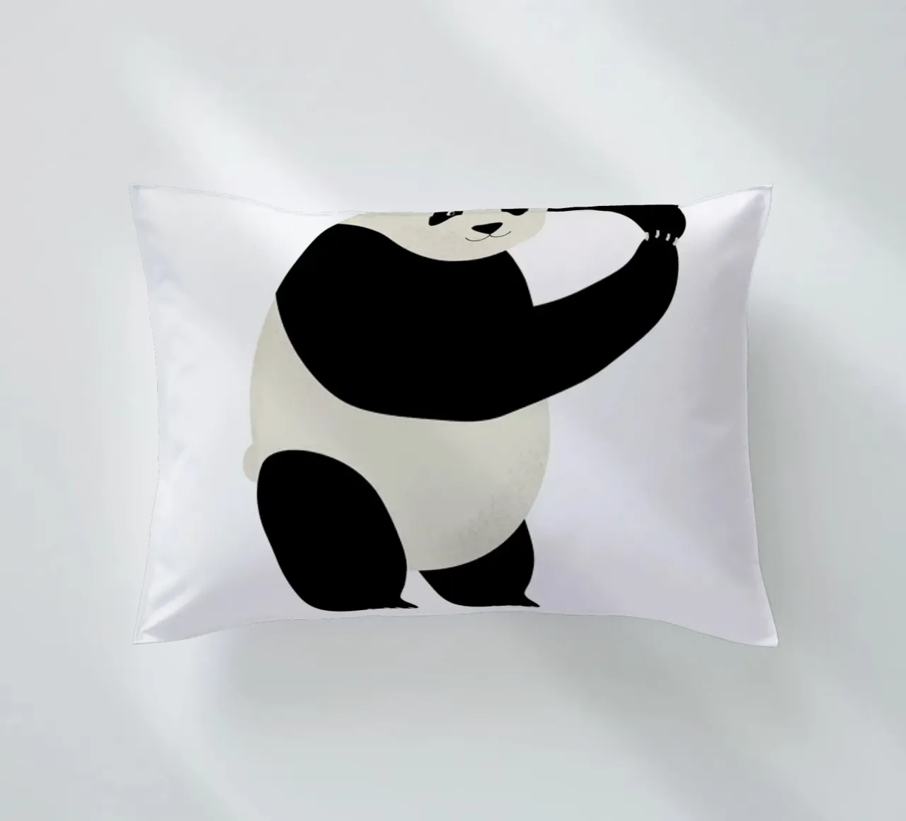 P for Panda cuscino da Little Flourishes