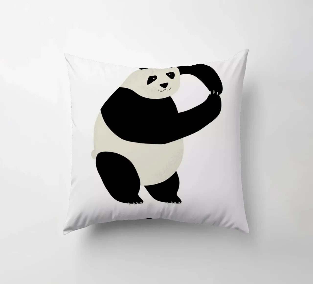 P for Panda cuscino da Little Flourishes