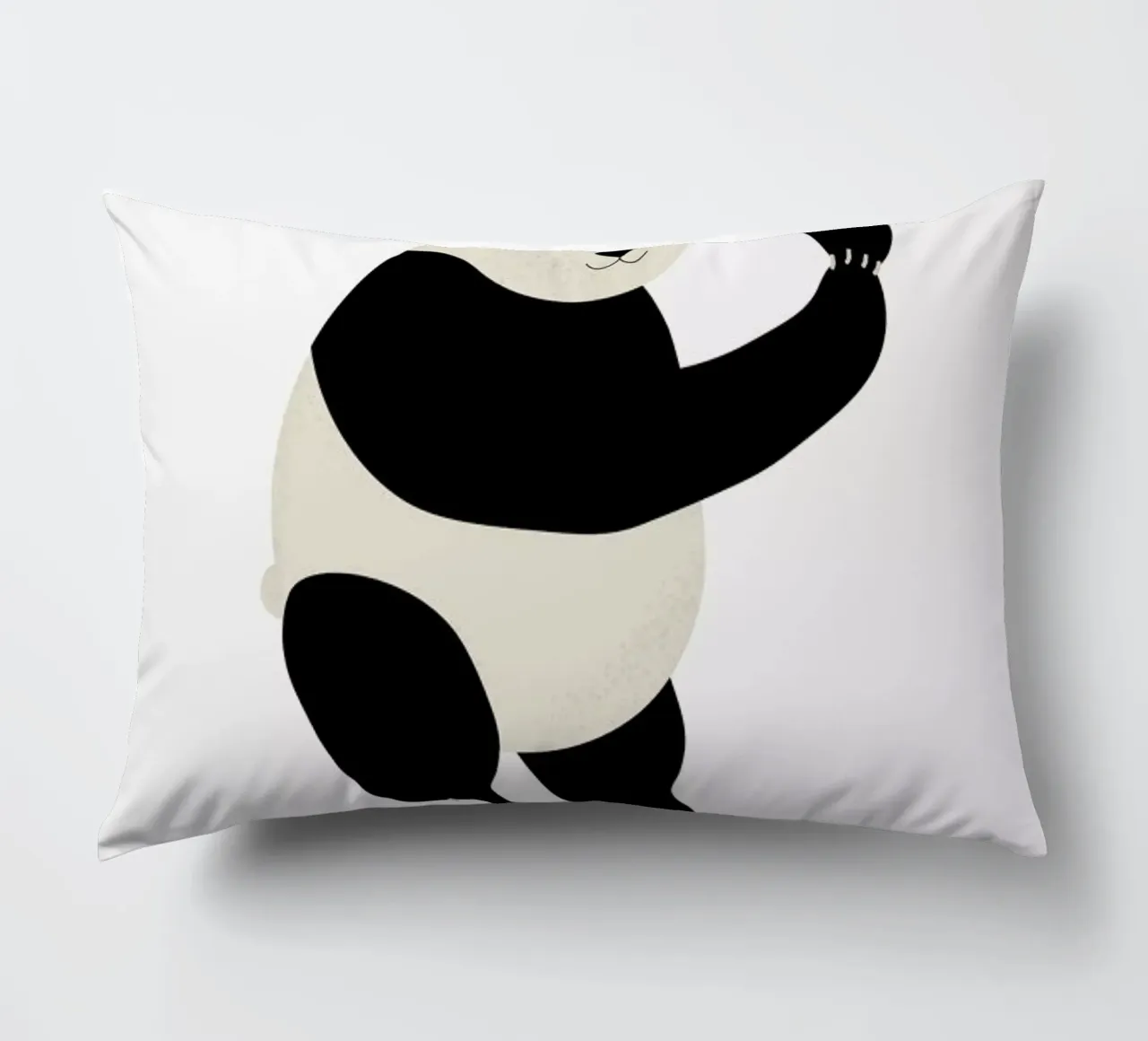 P for Panda cuscino da Little Flourishes