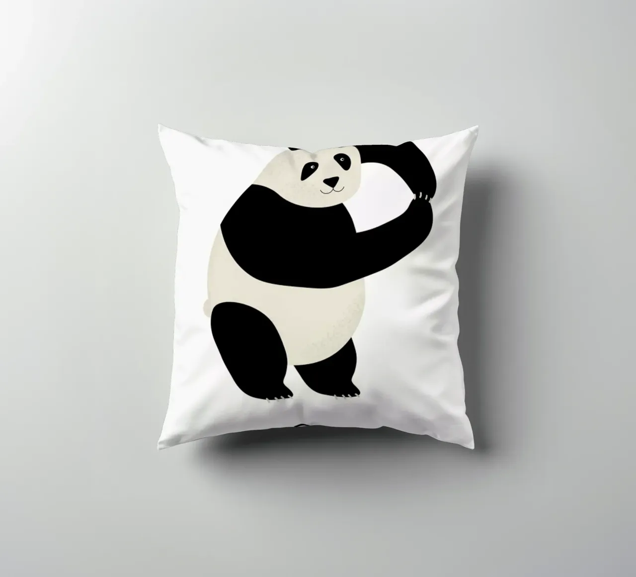 P for Panda cuscino da Little Flourishes