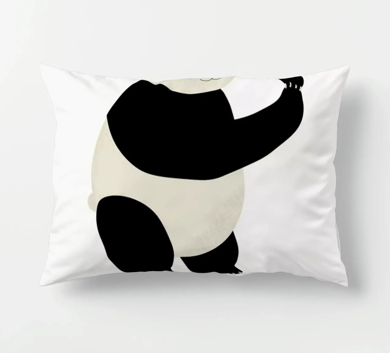 P for Panda cuscino da Little Flourishes