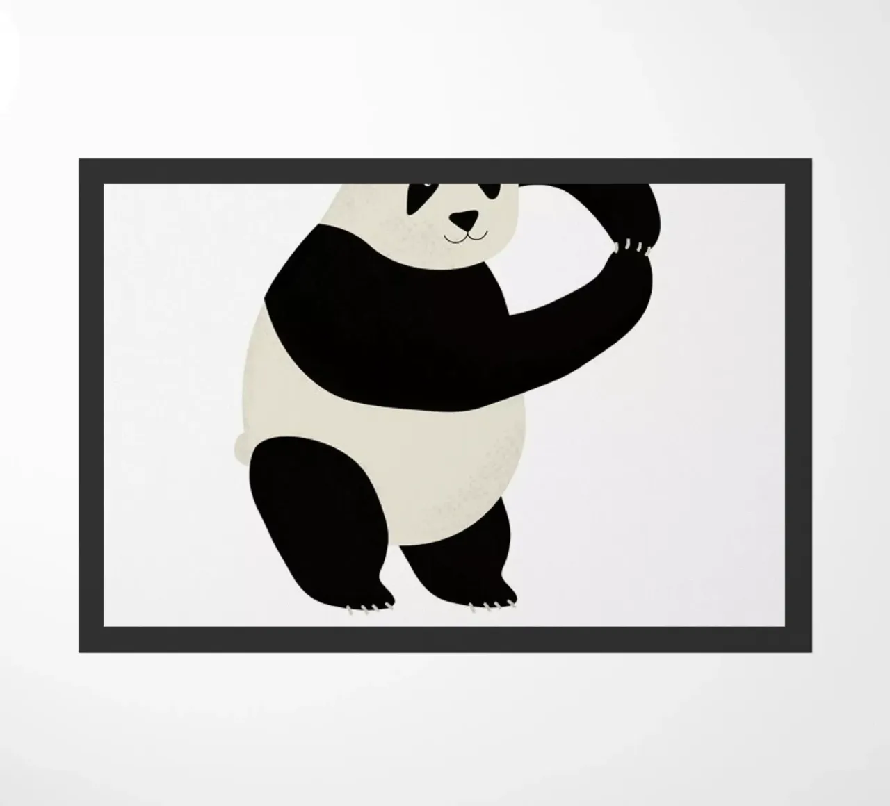 P for Panda zerbino da Little Flourishes